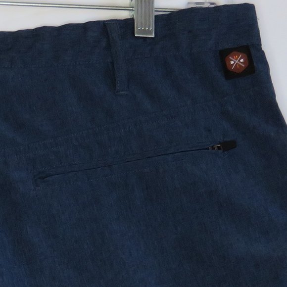 Mountain & Isles* Men's 2" Belt Loop Multipocketed‎ Flat Front Shorts~ Size 36 - Picture 11 of 13